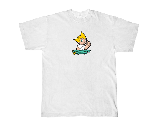 NOWHERE MIAMI #2 SUPER ASTRO SAIYAN NWHR WHITE TEE