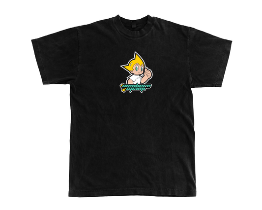 NOWHERE MIAMI #2 SUPER ASTRO SAIYAN NWHR BLACK TEE